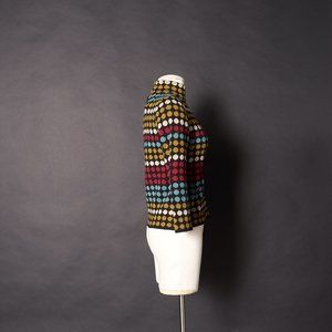 Vintage Jocomomola Mock Neck Sweater